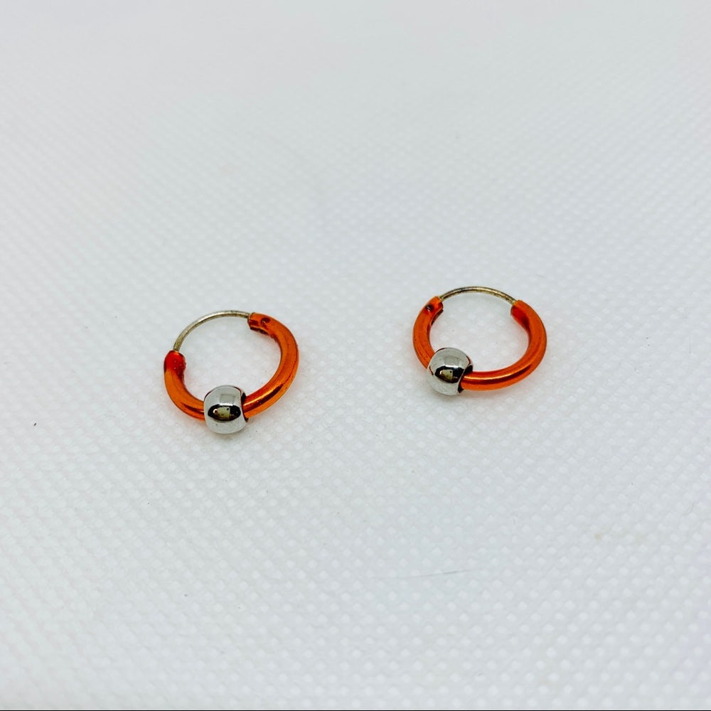Hoop earrings